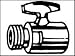 MOEN 91888 Volume Control Valve, Showerhead, Chrome