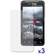 HTC ThunderBolt Anti-Fingerprint, Anti Glare - Matte Finishing Screen Protector ( 3 Pack )