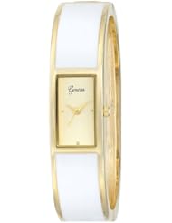 Geneva Womens 2382A-GEN Analog Display Quartz White Watch