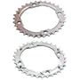 Race Face Race Chainring, 104mm, 34T, Silver