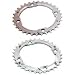 Race Face Race Chainring, 104mm, 34T, Silver