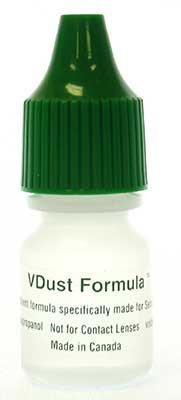 Visible Dust Plus Formula Cleaning Solution, Good for 145 Sensor Cleaning Swabs, Either Green or Orange, 10ml.
