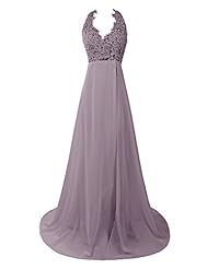 Backless Chiffon Evening Dress/Homecoming Dress/Bridesmaid Dress/Prom Dress/Wedding Party Dress 