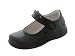 Girls leather Euro Mary Jane, velcro, Madison, various colors