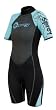 Womans Osprey 35.5 Chest Shortie Wetsuit *Small* in Aqua
