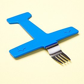 Baby Airplane Fork - Airplane Fork 5.75 x 6.5h