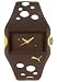 Men's Flow Brown/Yellow Rubber
