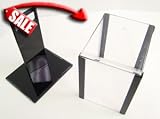 1000 Count Clear Acrylic Poker Chip Case, Holds 1000 Poker Chips Plus 10 Poker Table Chips Racks
