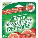 Halls ProHealth Defense Drops, With Citrus Pomegranate Flavor, 18 Drops