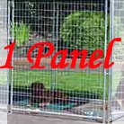 The Lucky Dog Kennel - Best of Show Welded Wire Mesh Modular Kennel Panel - Panel only (5'W x 6'H) per Panel