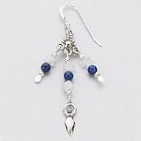 She is Wisdom Sterling Silver Earring