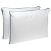 Perfect Fit Firm Density Standard Size 233 Thread-Count Quilted Sidewall Pillow 2 Pack, White