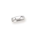Platinum 6mm Comfort Fit Milgrain Men's Wedding Band