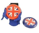 Union Jack Wrist Launcher w/ Mini FrisbeesIMAGE