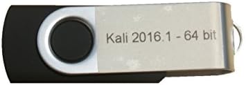 Kali Linux 2016.1 64 bit - Live Bootable Premium 8GB USB Flash Drive
