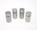 Stand-Offs: (Quantity of 4), 3/4" Diameter, 1" Long, Architectural quality; satin aluminum finish; Project your pictures, graphics and other signage out one full inch from mounting surfaces