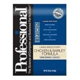 Professional Dry Food for Puppy, Large Breed Chicken and Barley Formula, 6 Pound Bag
