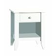 Child Craft Shoal Creek Ready-to-Assemble Night Stand, Matte White