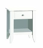 Child Craft Shoal Creek Ready-to-Assemble Night Stand, Matte White