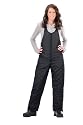 Mossi Black Extra Large Women's Snow Bib