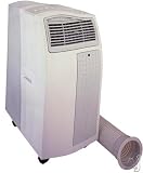 Sunpentown WA1400 14,000 BTU Portable Air Conditioner with Self-Evaporating Technology & Digital Temperature Display
