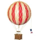 Travels Light Hot Air Balloon Model, True Red