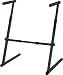 Musical Instruments : Quik-Lok Z-14 Folding Keyboard Stand