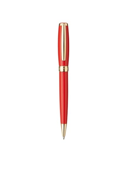 Chopard Allegro Ballpoint Pen, Red/Gold Trim, 14 cm x 13 mm