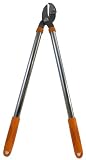 pruning lopper:Flexrake LRB603 Light Duty Anvil Lopper with Tube Steel Handle