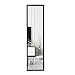 FANYUSHOW Full Length Wall Mirror/Door Mirror/Rectangle Dressing Mirrorï¼Œ Bedroom Mirror for Home Decoration ï¼ŒBlack