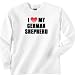 I Love My German Shepherd Long Sleeve T-Shirt