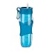 Trudeau Cool Off Hydration Bottle - Blue - 24oz