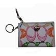 Women's Coach Key Chain Signature Mini Skinny Change or Credit Card Holder