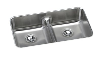 Elkay ELUHAQD3218 Gourmet Lustrous Sink Undermount