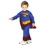  : Toddler Size 2-4T - Superman Returns Costume - Official Superman Trademark Costume