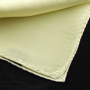 Swagger & Swoon Lemon Yellow Silk Handkerchief