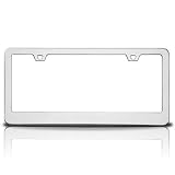 Cruiser Accessories 15330 Neo Classic License Plate Frame Chrome
