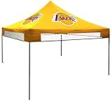On The Edge Marketing OTE-200024 L.A. Lakers-Gold Canopy 10 x 10