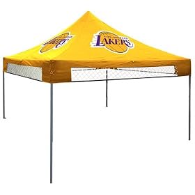 On The Edge Marketing OTE-200024 L.A. Lakers-Gold Canopy 10 x 10