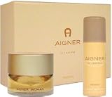 Aigner In Leather by Etienne Aigner for Women 2 Piece Set Includes: 2.5 oz Eau de Toilette Spray + 1.7 oz Deodorant Spray