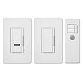 Lutron Maestro MIR-603THW-WH Incand 600 Watt Infrared w Companion Light Dimmer in White