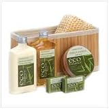 BAMBOO LEMONGRASS BATH BASKET