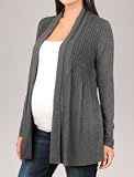 A Pea in the Pod Collection: Bailey 44 Long Sleeve Pleated Maternity Cardigan