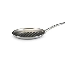 BonJour Stainless Clad - 12" Round Grill Pan