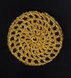 Curry Classic Crocheted Hair Bun Cover- LARGE