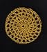 Curry Classic Crocheted Hair Bun Cover- LARGE