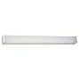 Sea Gull Lighting 4986LE-15 Two-Light Fluorescent Vanity, White with Clear Diffuser