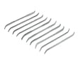 Curved Needle File - 10 Piece