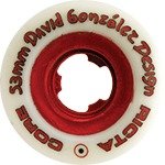 Ricta David Gonzalez Chrome Core Red / Chrome Skateboard Wheels - 53mm 81a/78a (Set of 4)