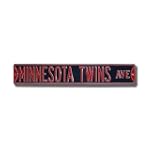 MINNESOTA TWINS "MINNESOTA TWINS AVE" Authentic METAL STREET SIGN (6" X 36") $36.99